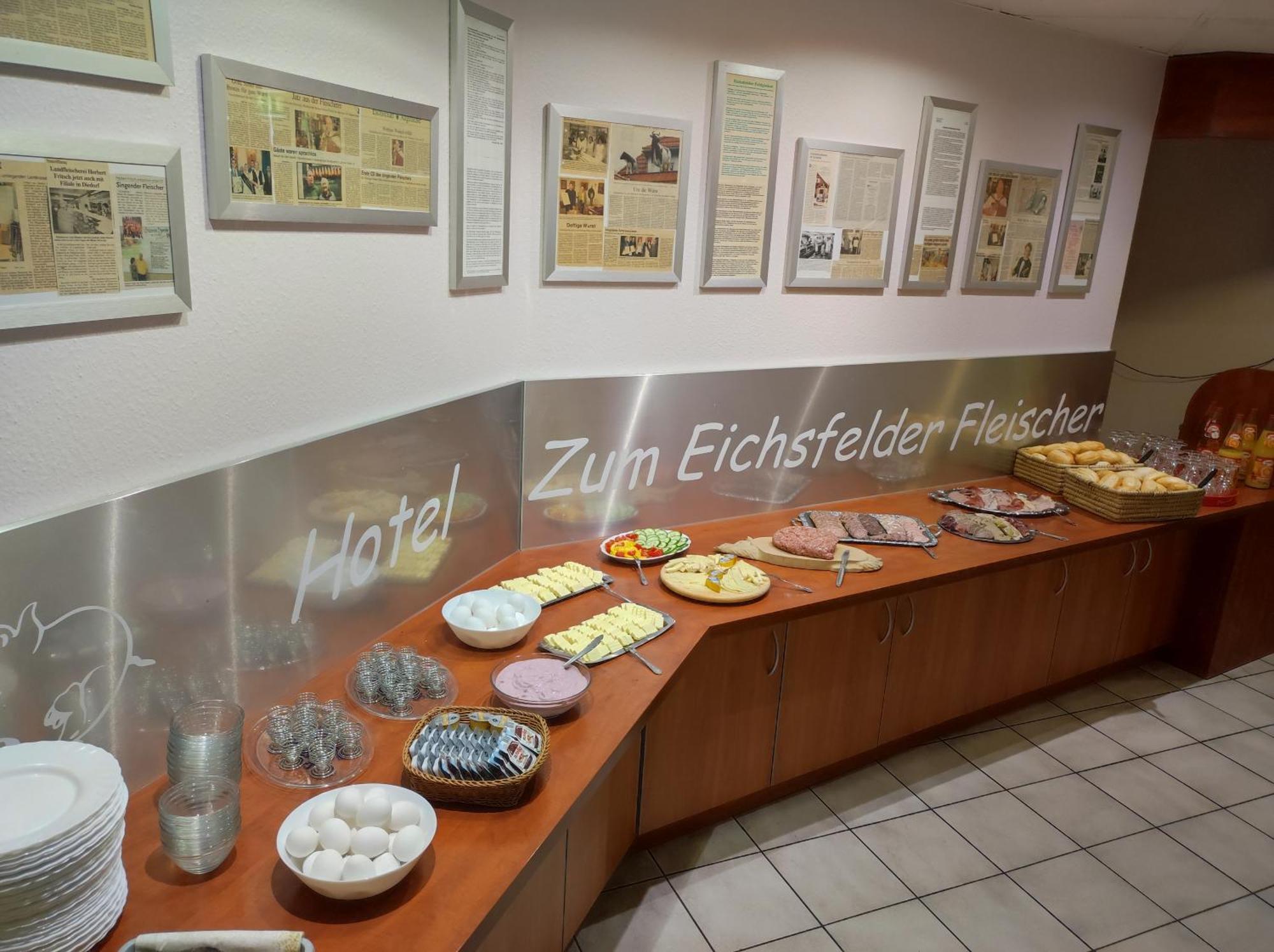 Hotel Zum Eichsfelder Fleischer Heyerode Экстерьер фото